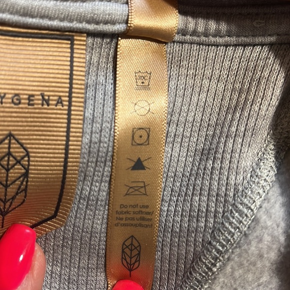 Indygena (Indyva) Gray Sweatshirt/cardigan with pockets - Picture 6 of 6